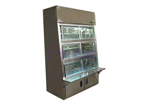 Stainless steel 3 layer oblique front door freezerXID-QYX