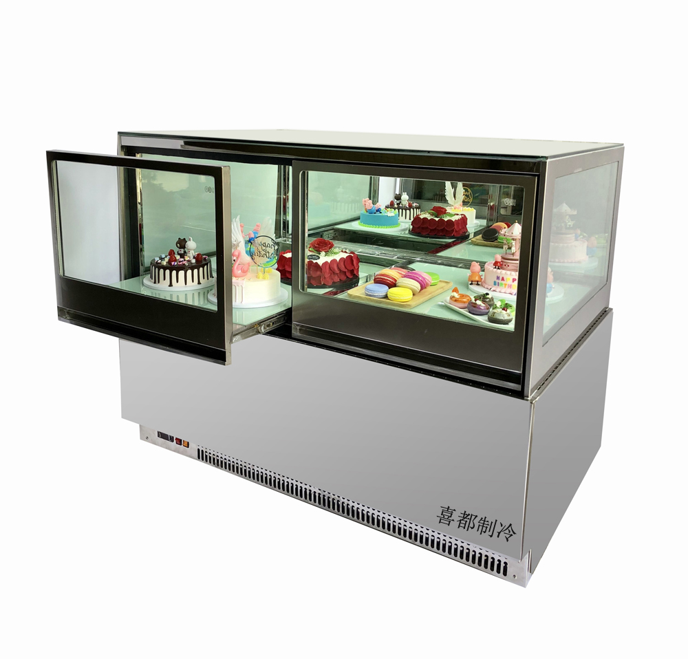 前拉门直角精品展示冷柜XID-QLJ